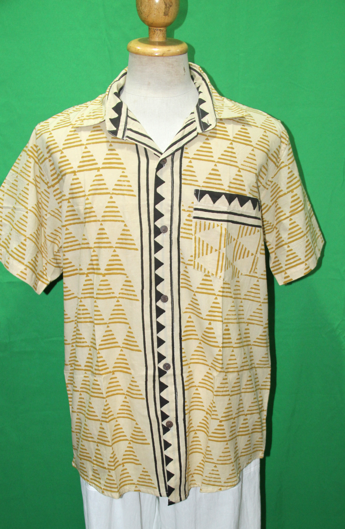 Desert Tribal Pocket men's Hawaiian shirt — original product view