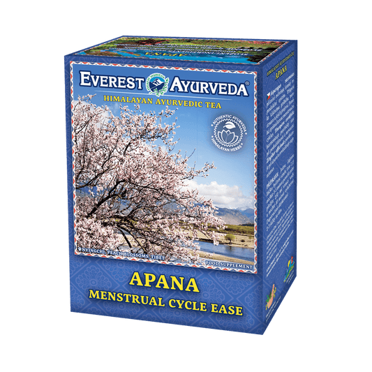 Apana Ayurvedic Herbal Tea – Menstrual Comfort – 100 g box
