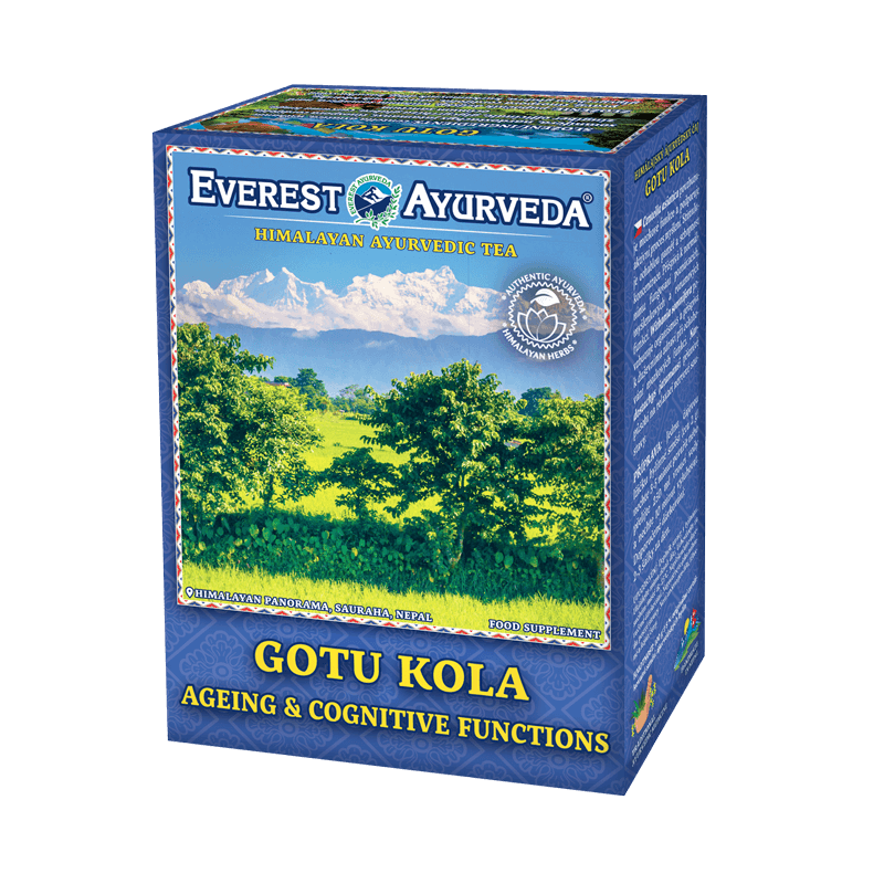 Gotu Kola Ayurvedic Herbal Tea – Cognitive Wellbeing – 100 g box