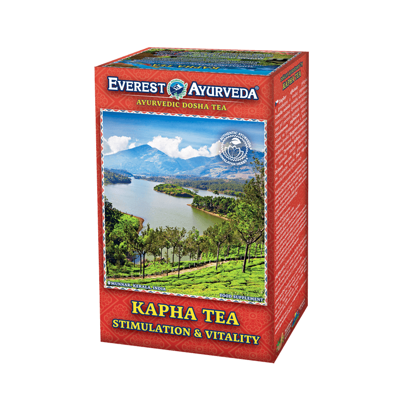 Kapha Ayurvedic Dosha Tea – Stimulation & Vitality – 100 g box