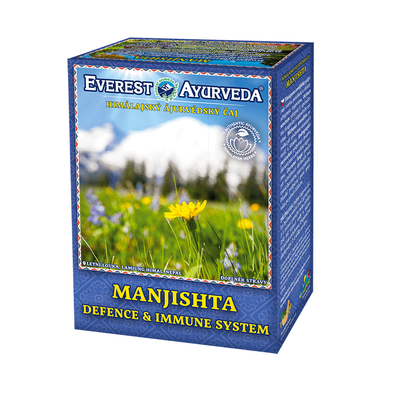 Manjishta Ayurvedic Herbal Tea – Immunity & Body Defence – 100 g box