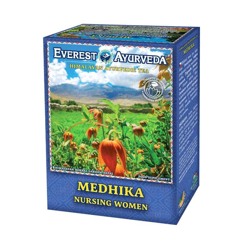 Medhika Ayurvedic Herbal Tea – Nursing Women – 100 g box