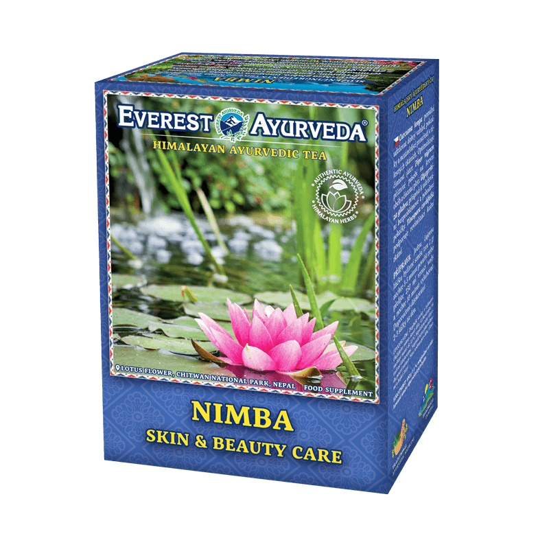 Nimba Ayurvedic Herbal Tea – Skin & Beauty Care – 100 g box