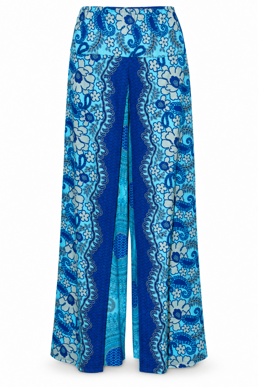 Light Blue Floral Palazzo – product view 1