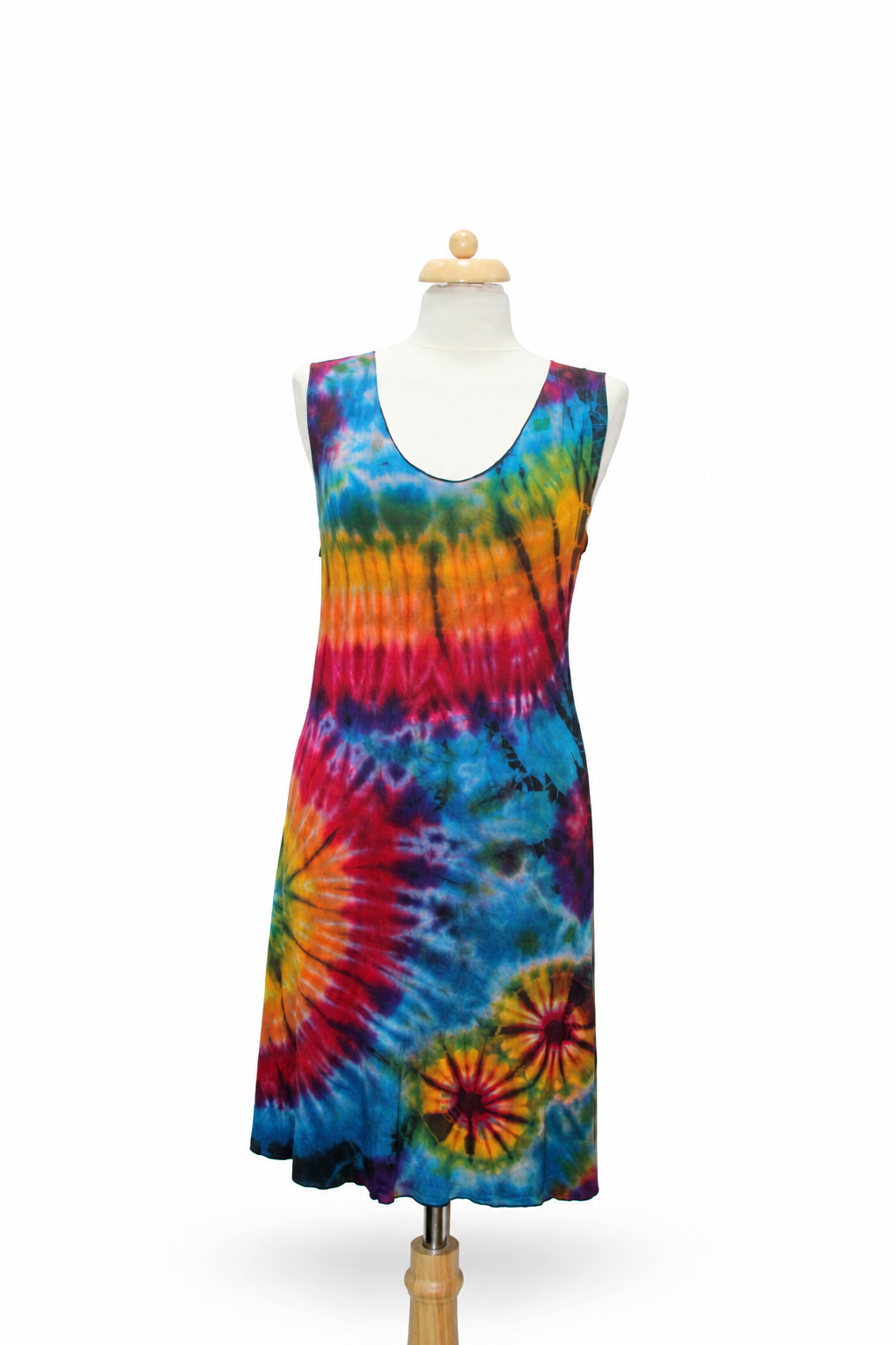 Long Dress - Rainbow Tie Dye – catalogue view 5