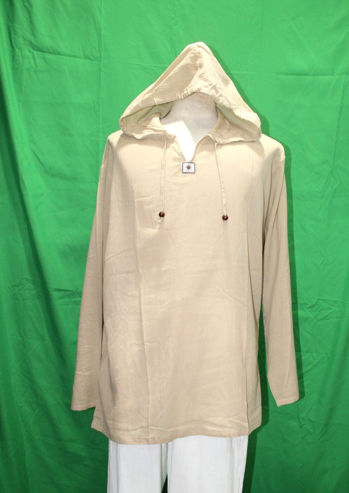 Long Sleeve Sun on my Chest Brown — original product view