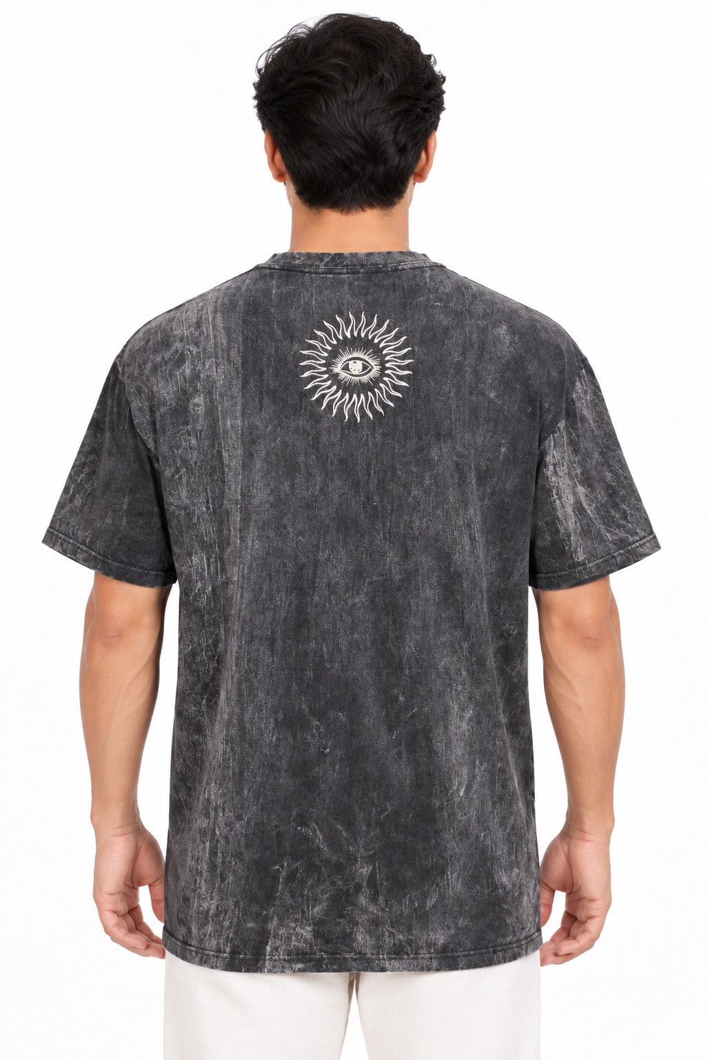 Tribal Wolf — back view