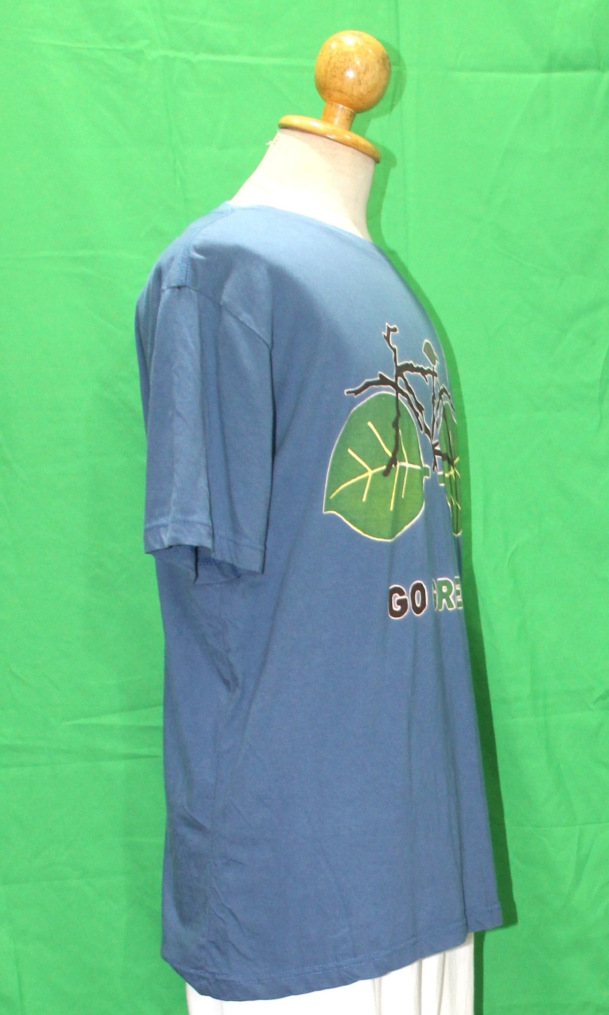 Green Bicycle — garment detail