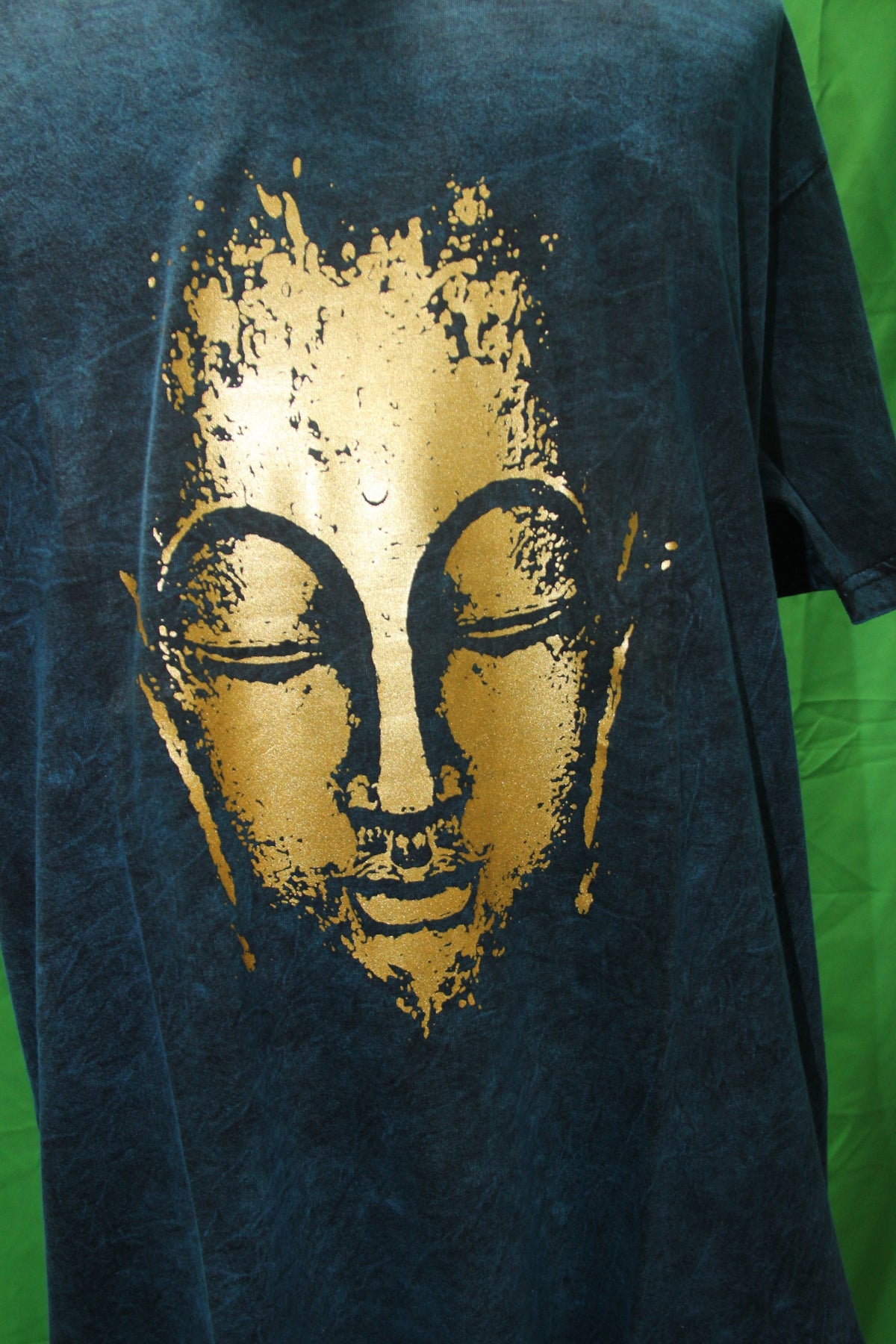 Golden Buddha — garment detail