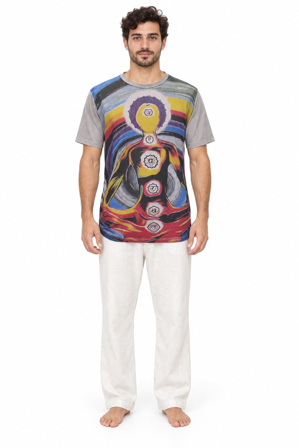 Seven Chakras Harmony — model front view