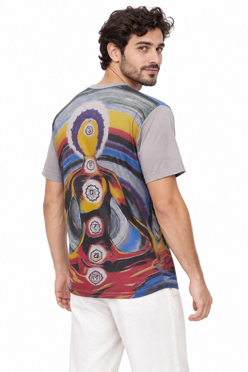 Seven Chakras Harmony — three-quarter back view