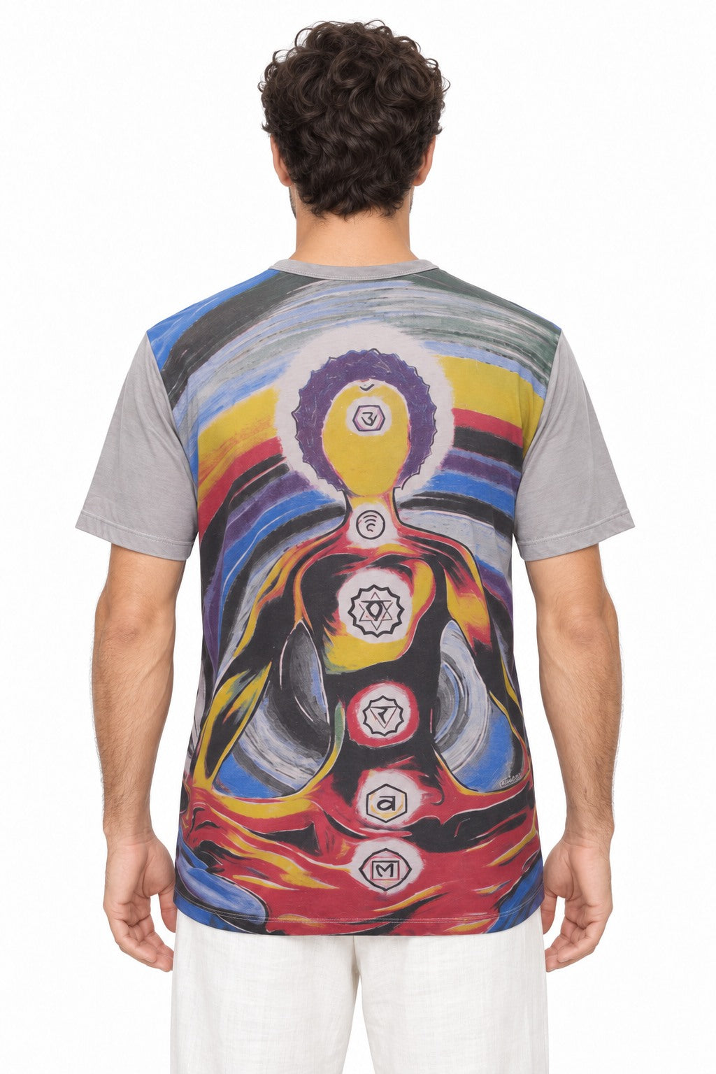 Seven Chakras Harmony — back view