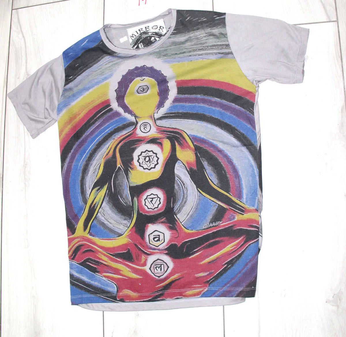 Seven Chakras Harmony — garment detail