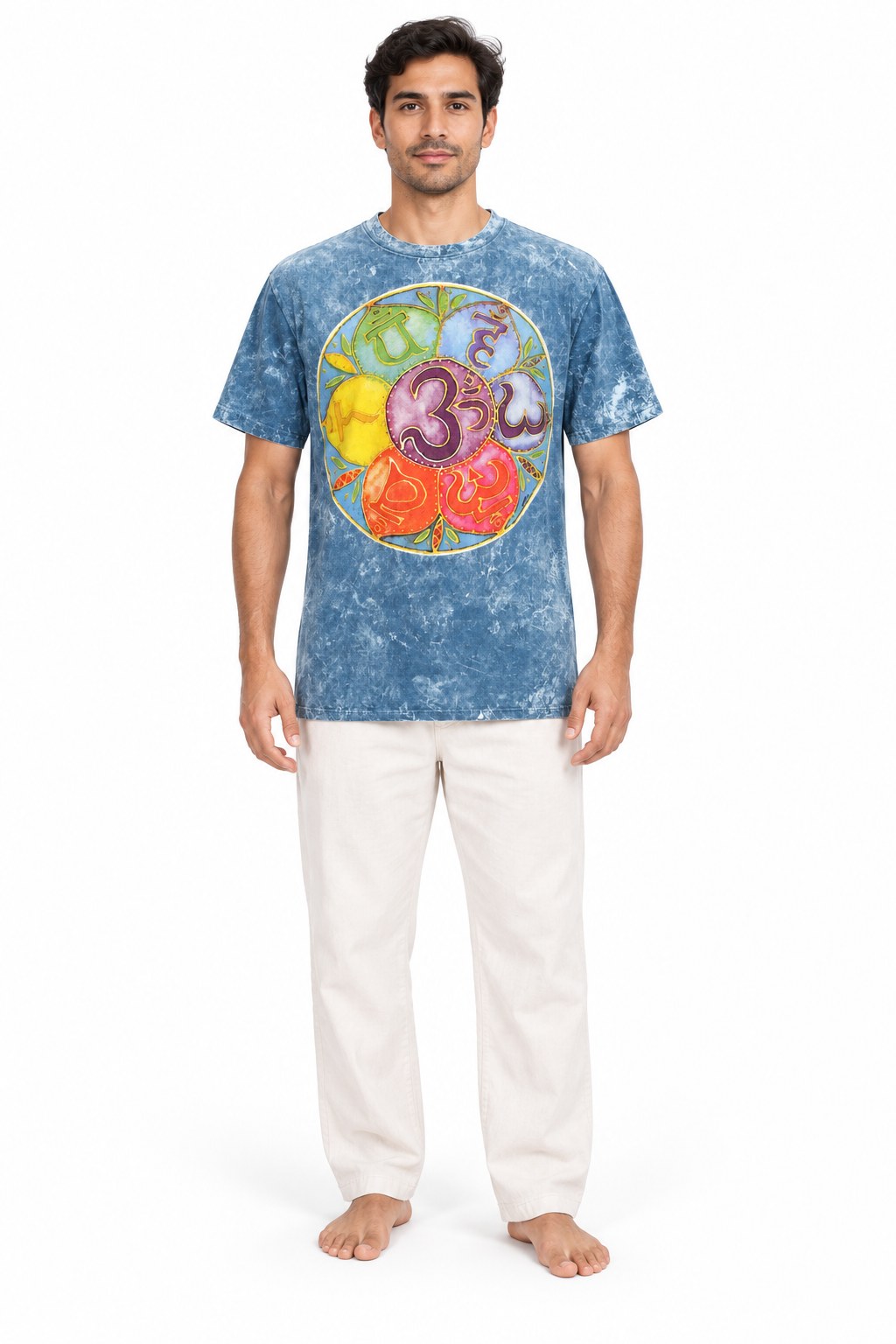 Seven Chakras Petals — model front view