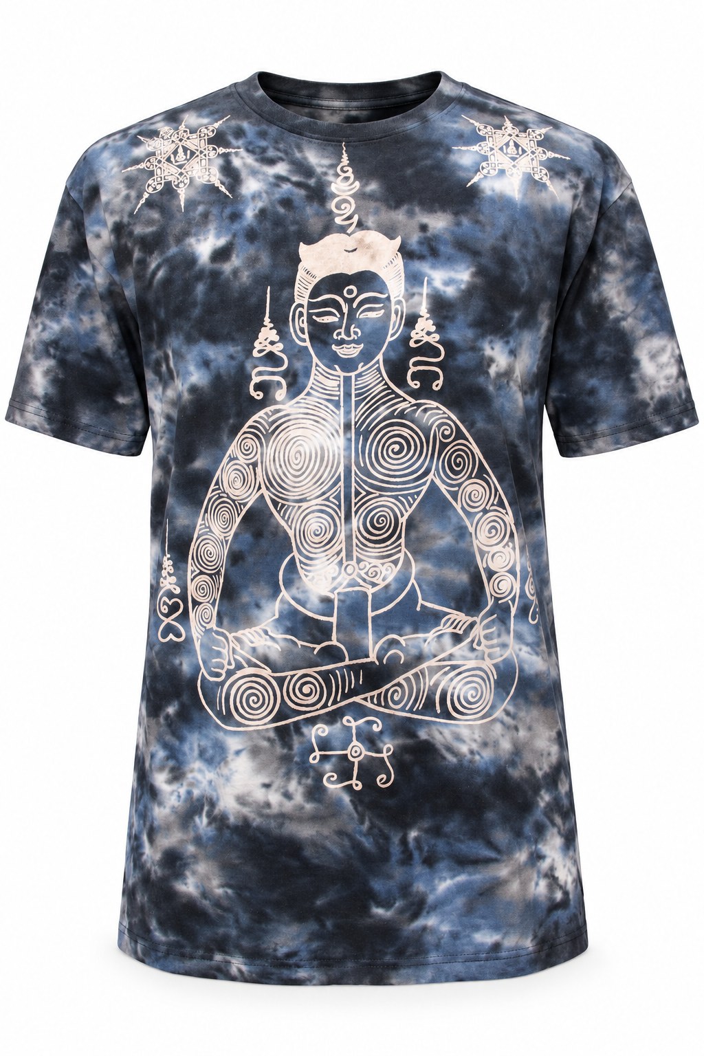 Thai Buddha — ghost mannequin front view