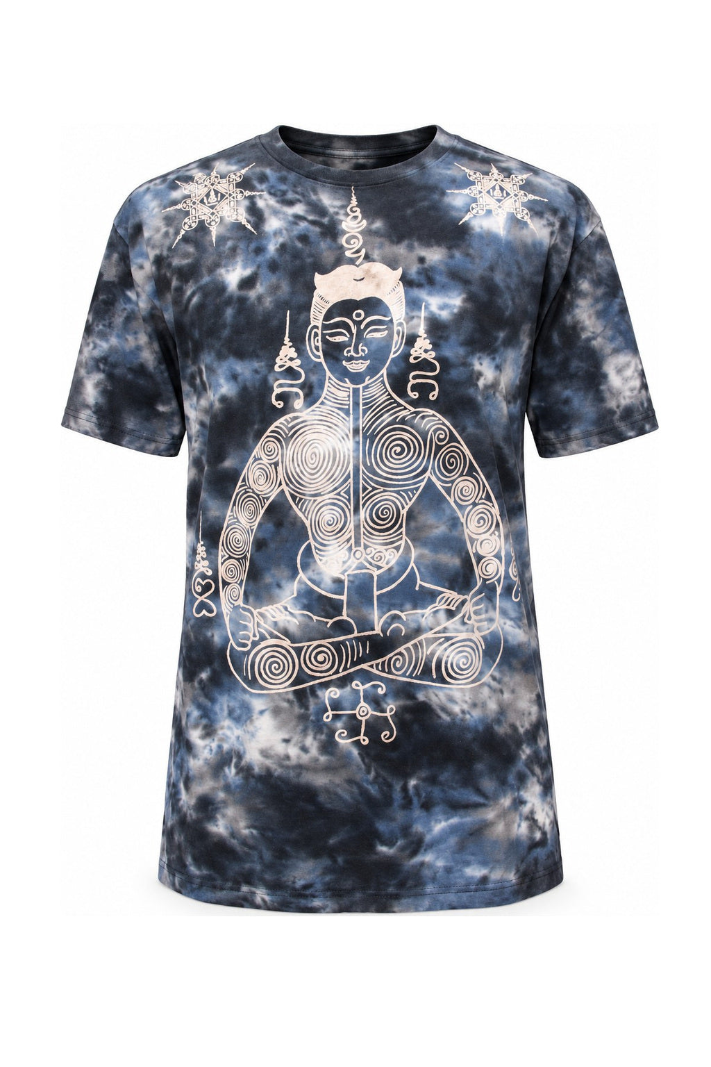 Thai Buddha — ghost mannequin front view