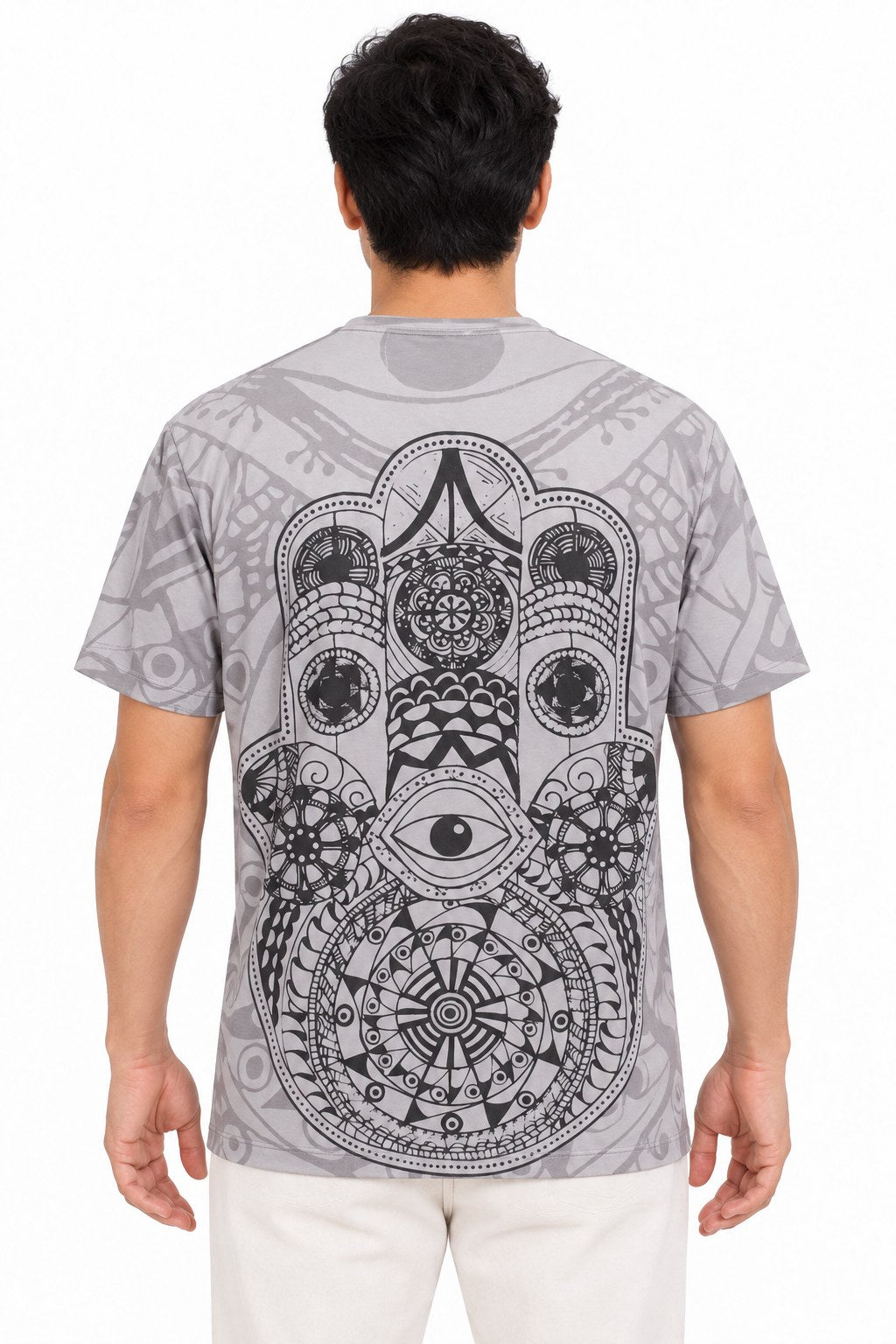 Eyes in Hamsa — back view
