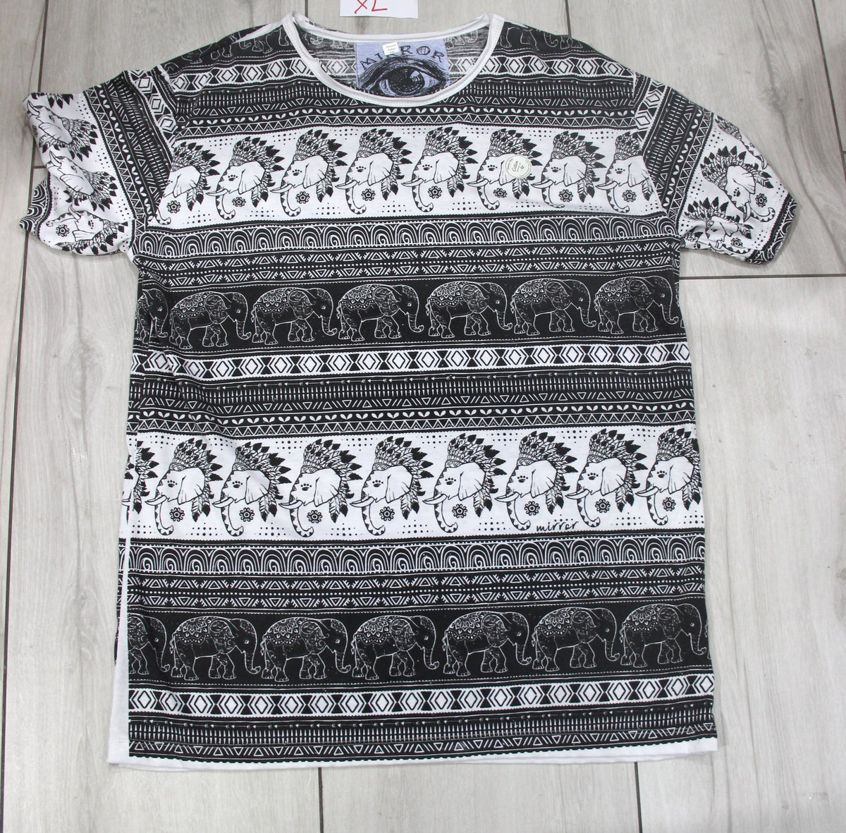 Tribal Elephants — garment detail
