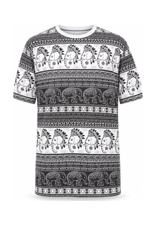 Tribal Elephants — ghost mannequin front view