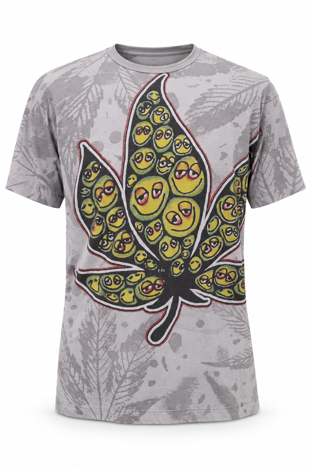 Happy Leaf — ghost mannequin front view