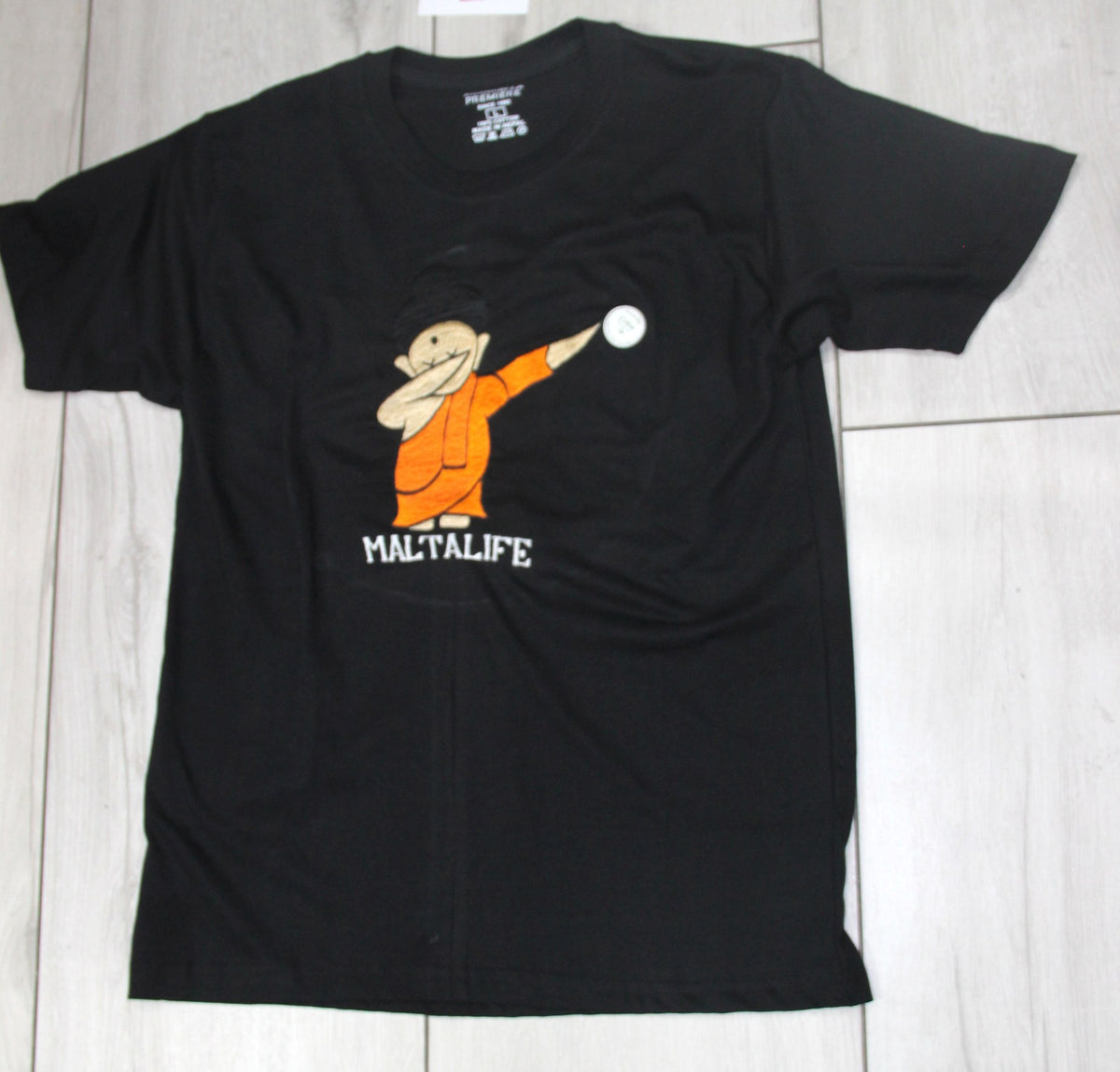 Usain Bolt Gone Buddhist — garment detail