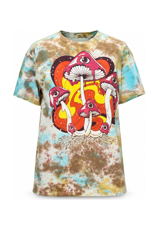 Magic Mashroom can see you — ghost mannequin front view