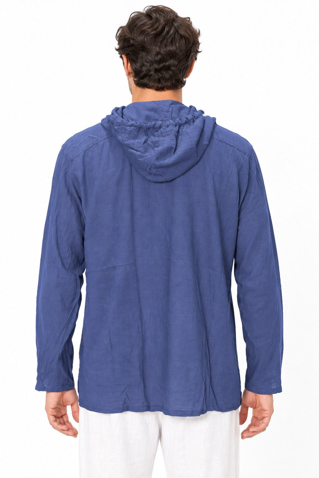 Long Sleeve Hoodie Sun on my Chest Shirt — back view