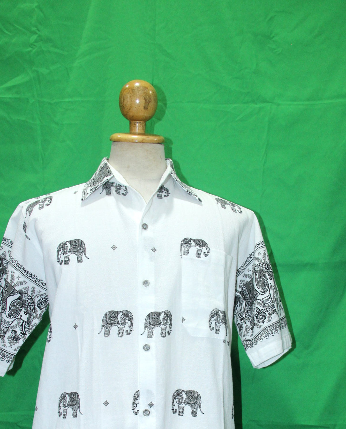 Roaming Thai Elephants in Black — original product view