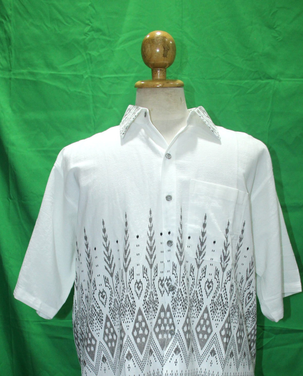 Tribal Bushes in Brown — original product view