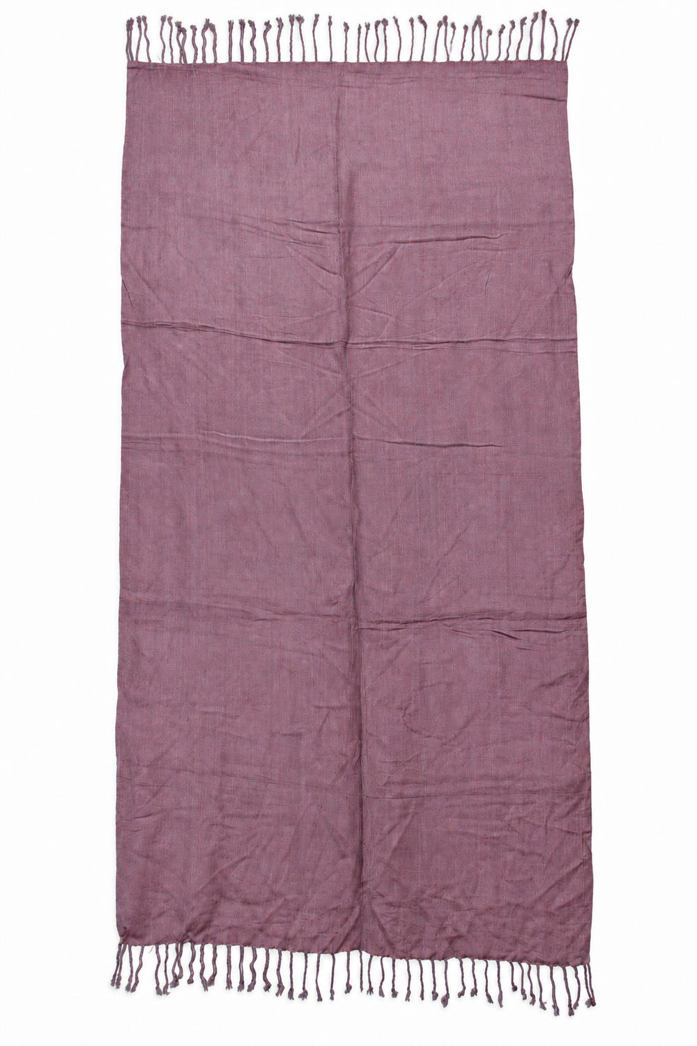 Dusty Mauve Scarf / Shawl — full product view