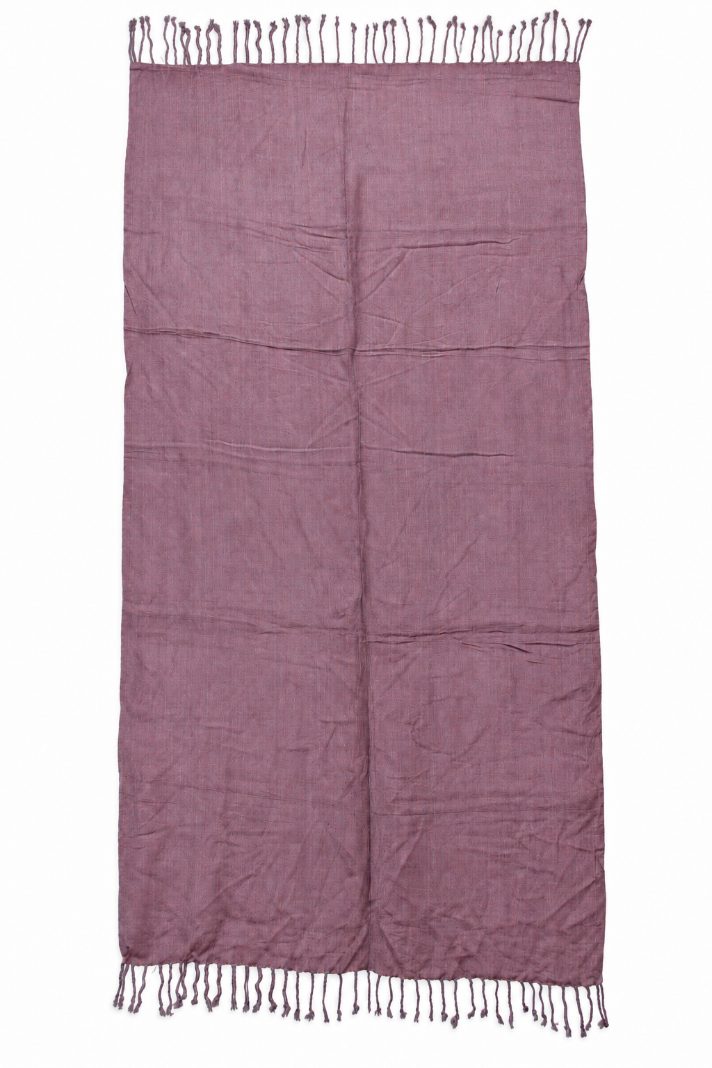 Dusty Mauve Scarf / Shawl — full product view