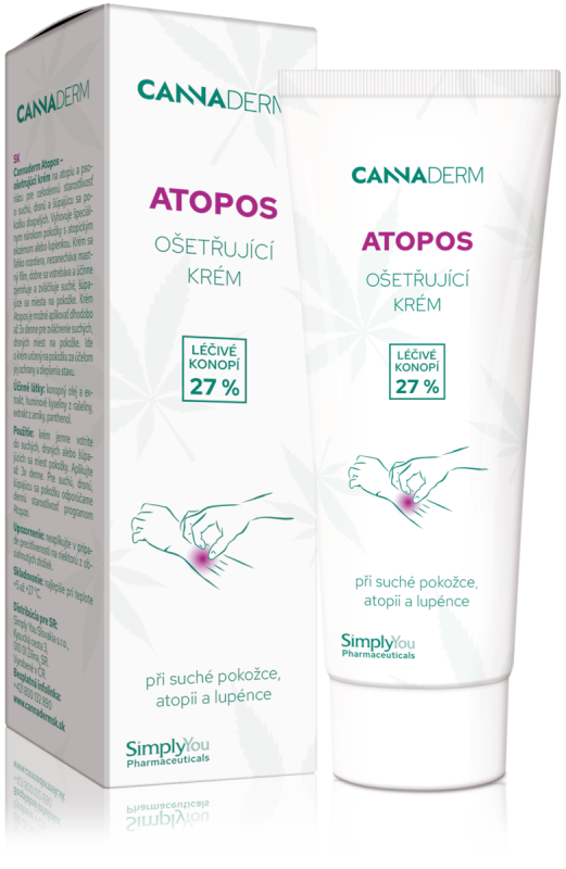 Cannaderm Atopos Caring Cream - 75 g
