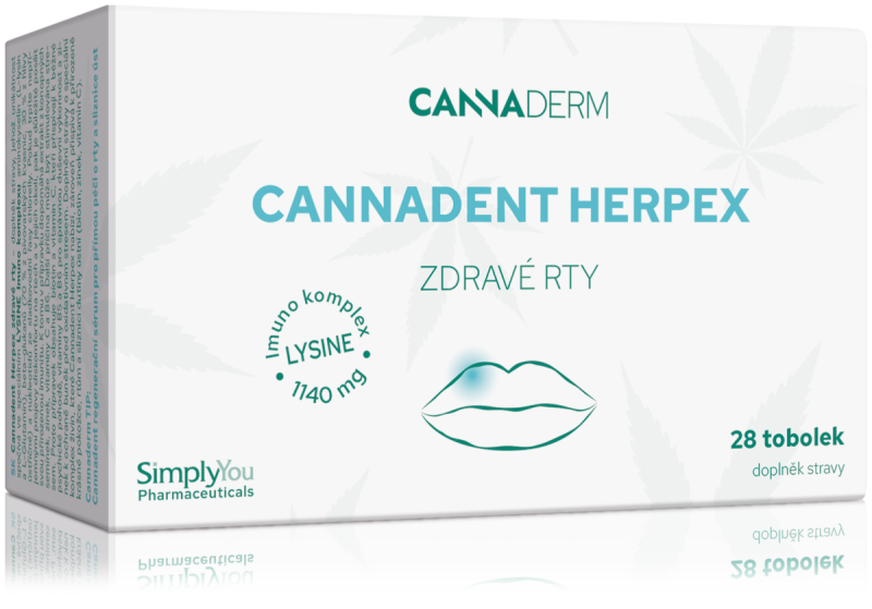 Cannaderm Cannadent Herpex - 28 Capsules