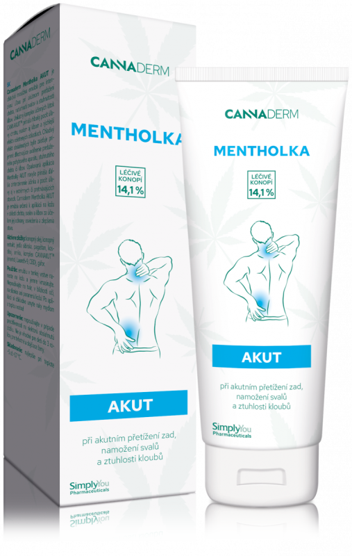 Cannaderm Mentholka AKUT Cooling Emulsion - 125 ml