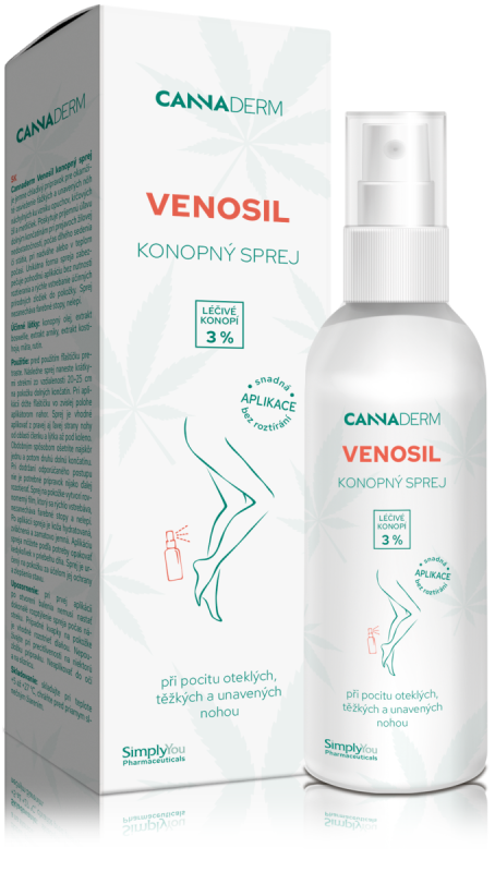 Cannaderm Venosil Hemp Spray - 150 ml