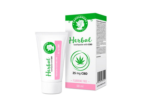Cannadorra Herbal Toothpaste with CBD - 50 ml