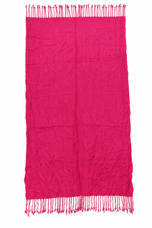 Fuchsia Scarf / Shawl — full product view