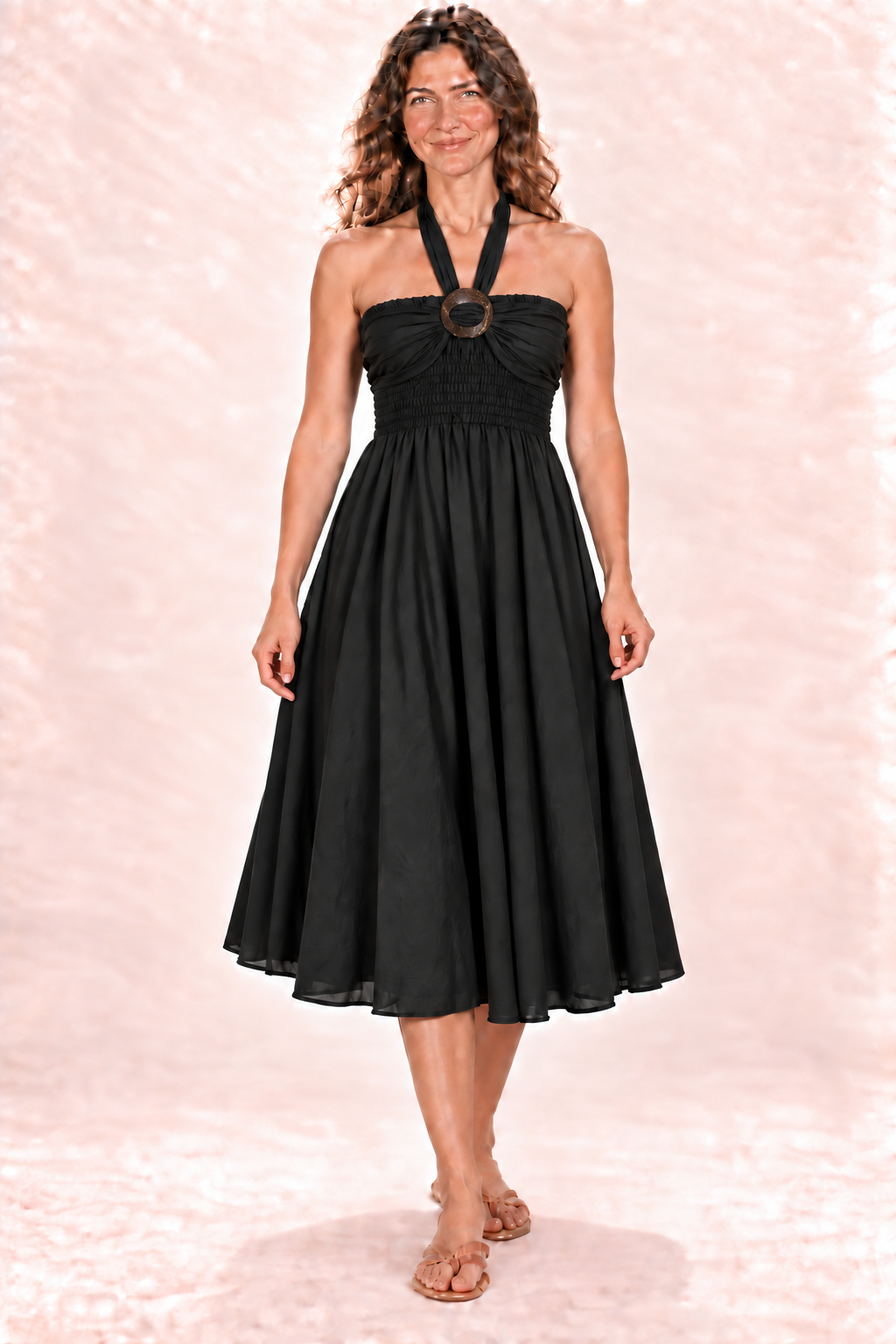Coco Dress - Black — Dress — front view