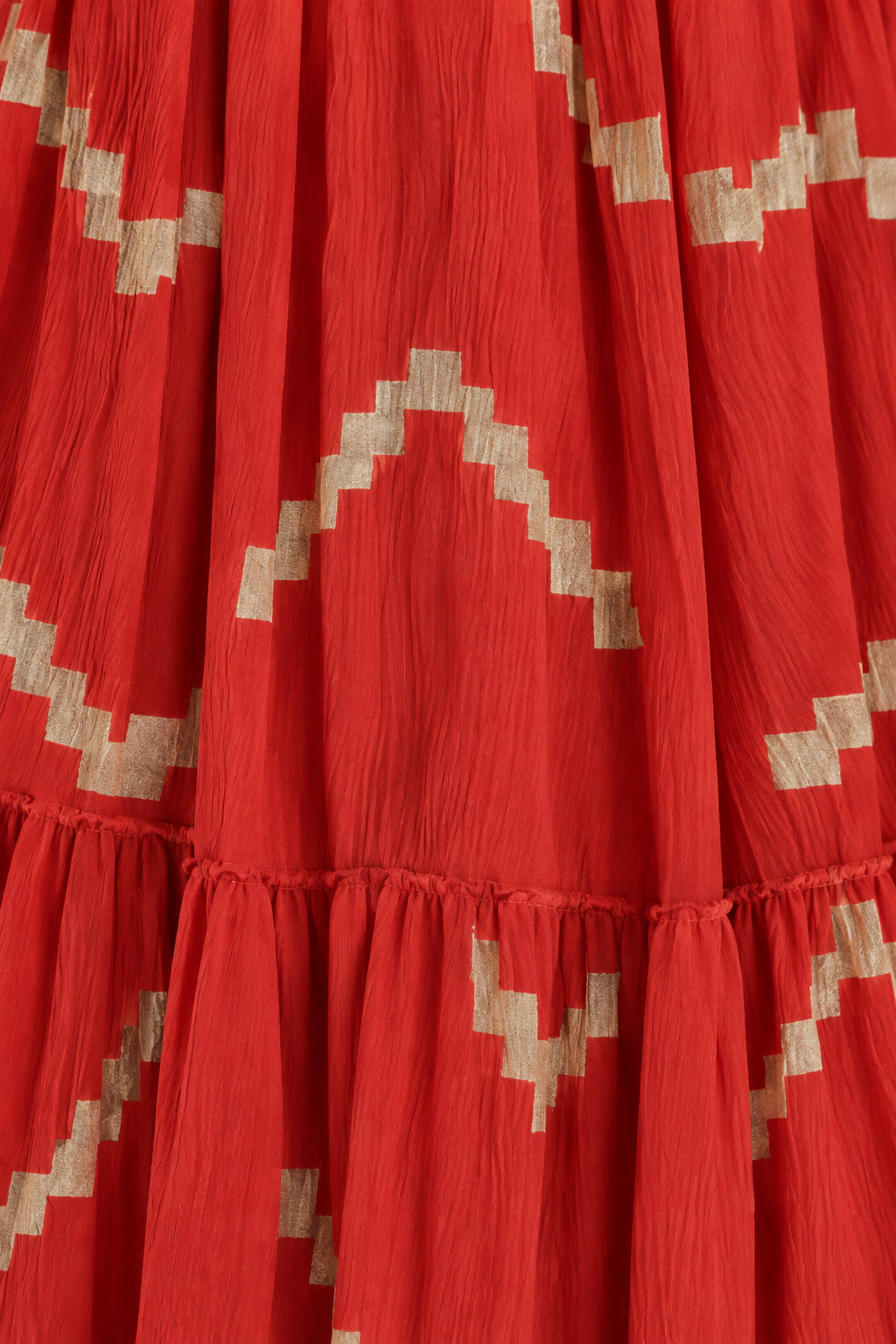 Long Dress - Red — Closeup