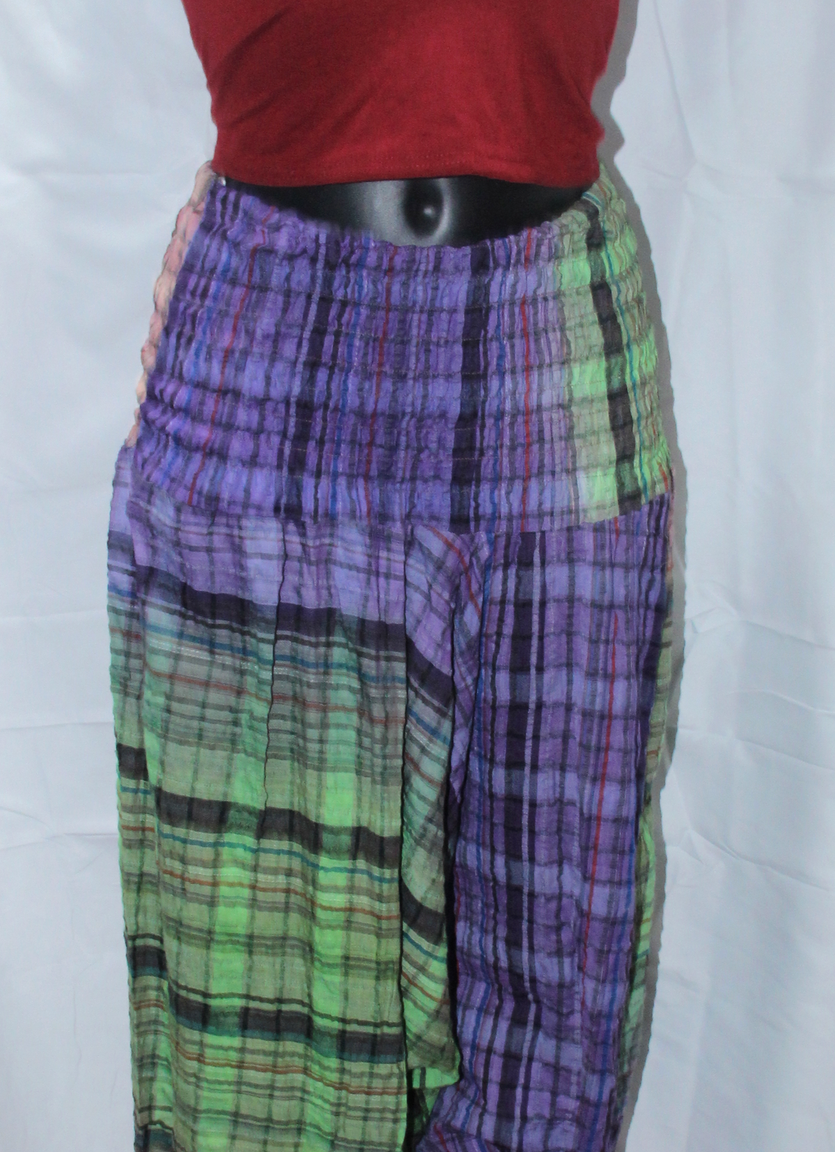 Pastel Patchwork Harem Pants – product view 5