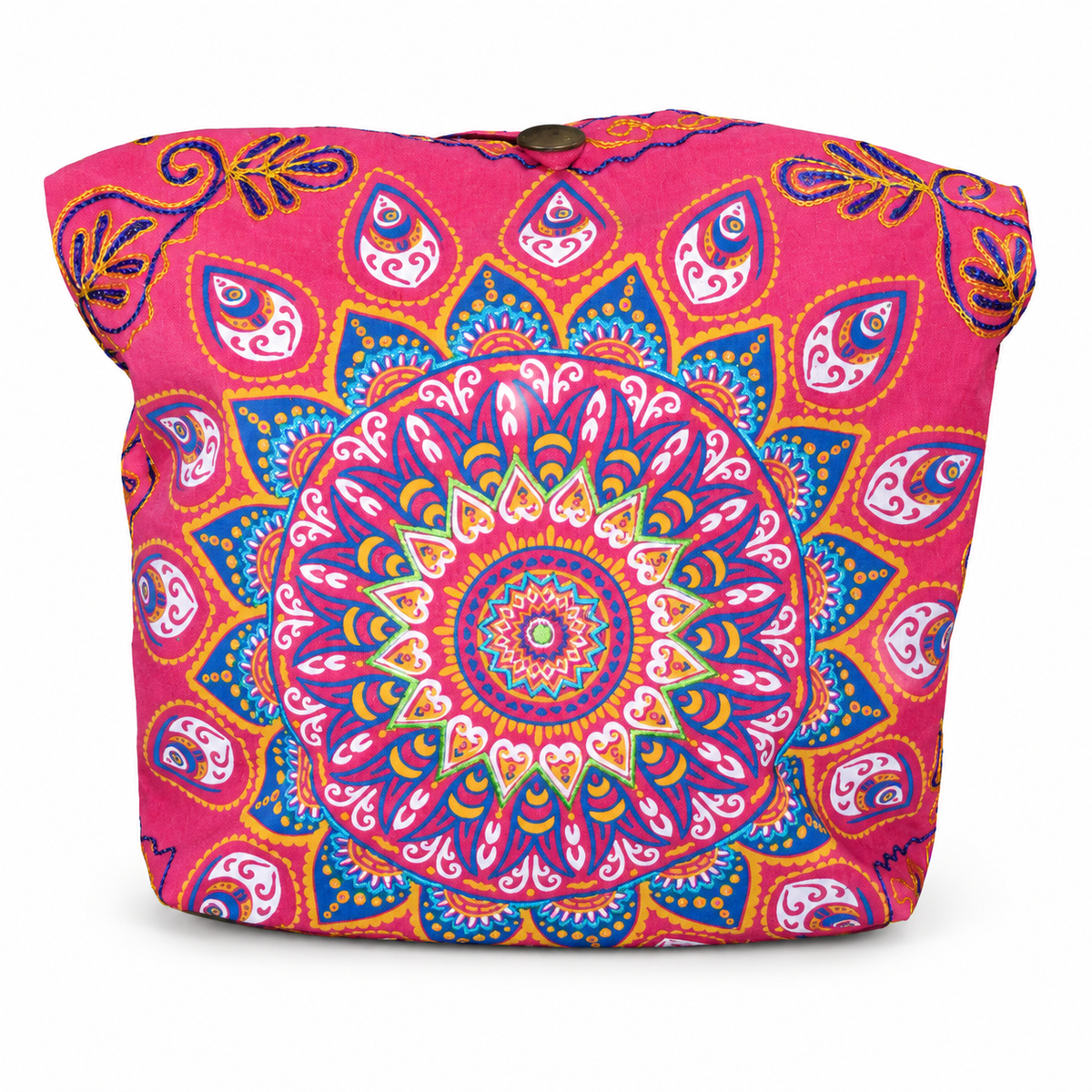 Pink Multicolour Mandala Shoulder Bag – view 1