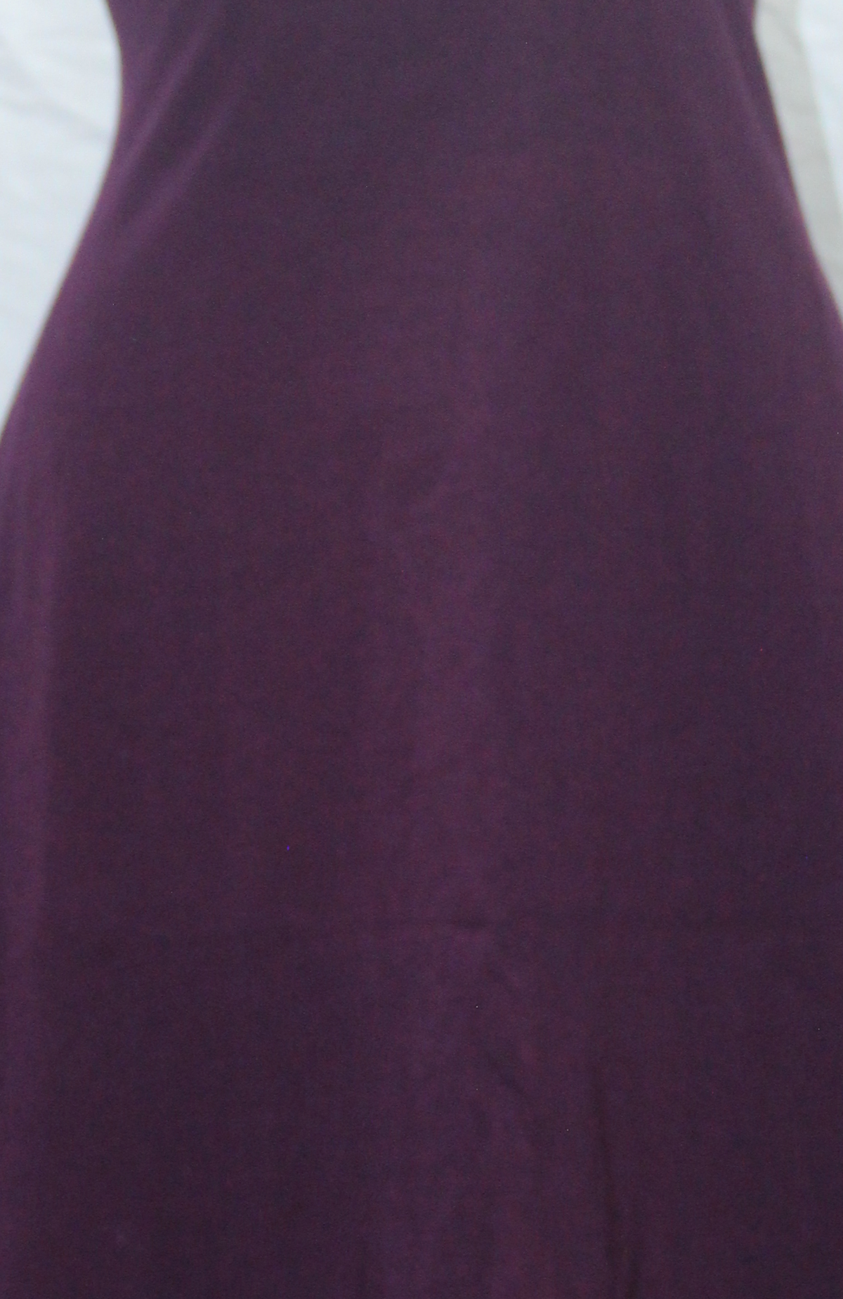 Purple Cap Sleeve Dress — real fabric detail