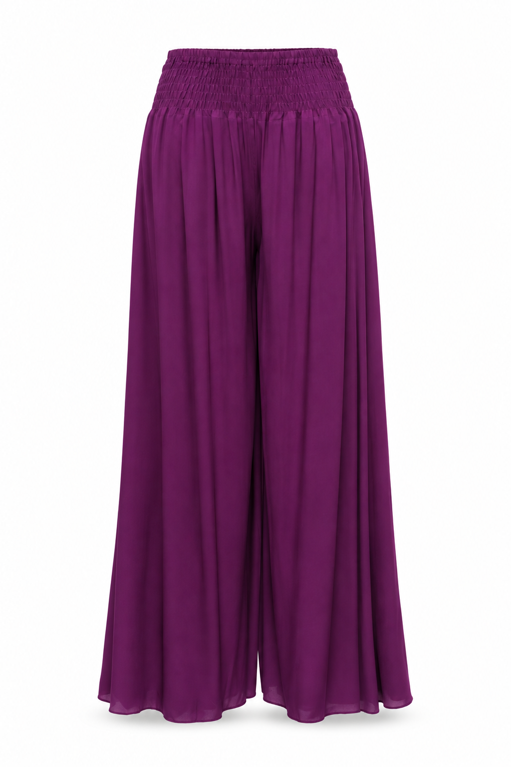 Purple Pleated Palazzo – product view 1