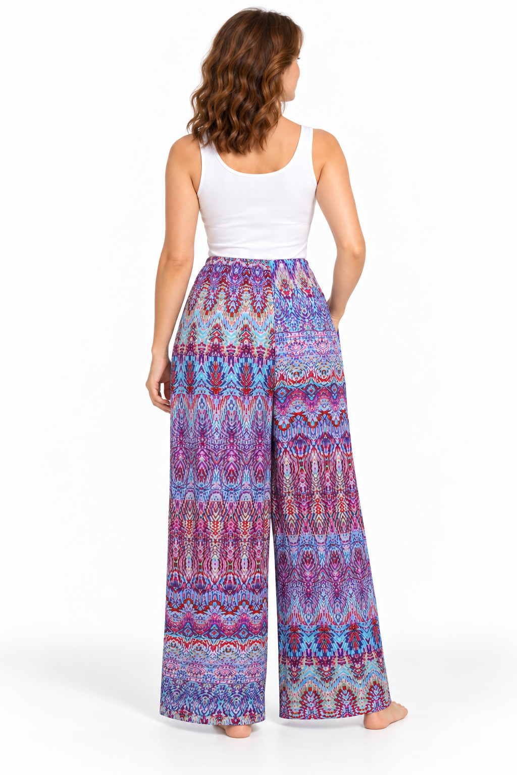 Purple Zigzag Palazzo – product view 4