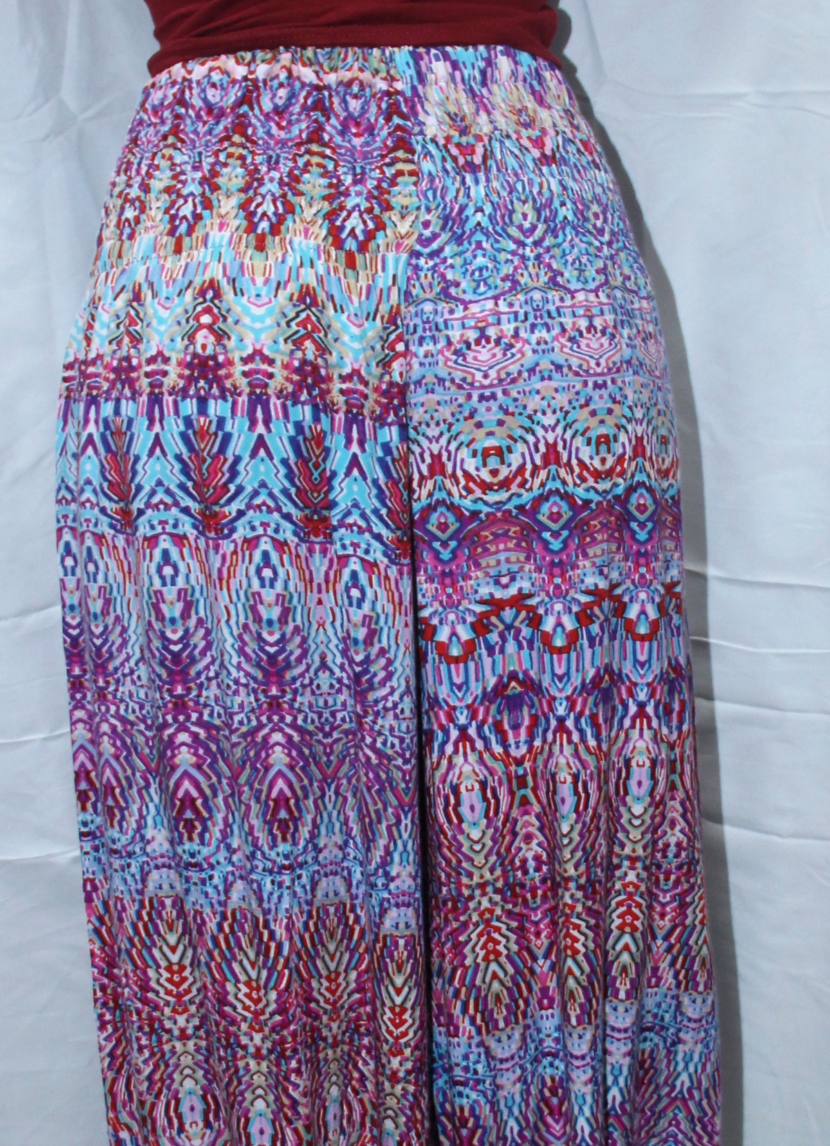 Purple Zigzag Palazzo – product view 5