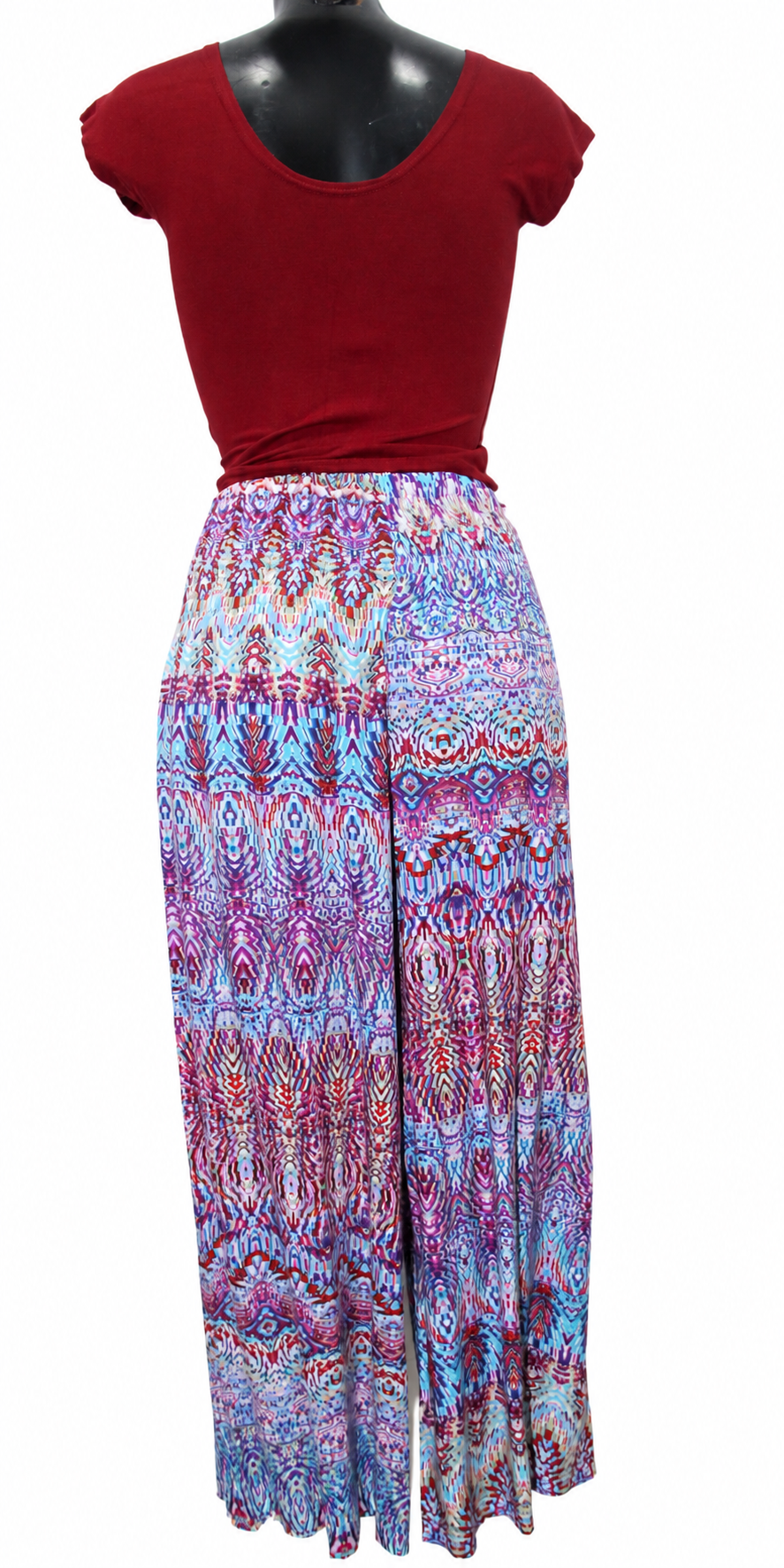 Purple Zigzag Palazzo – product view 6