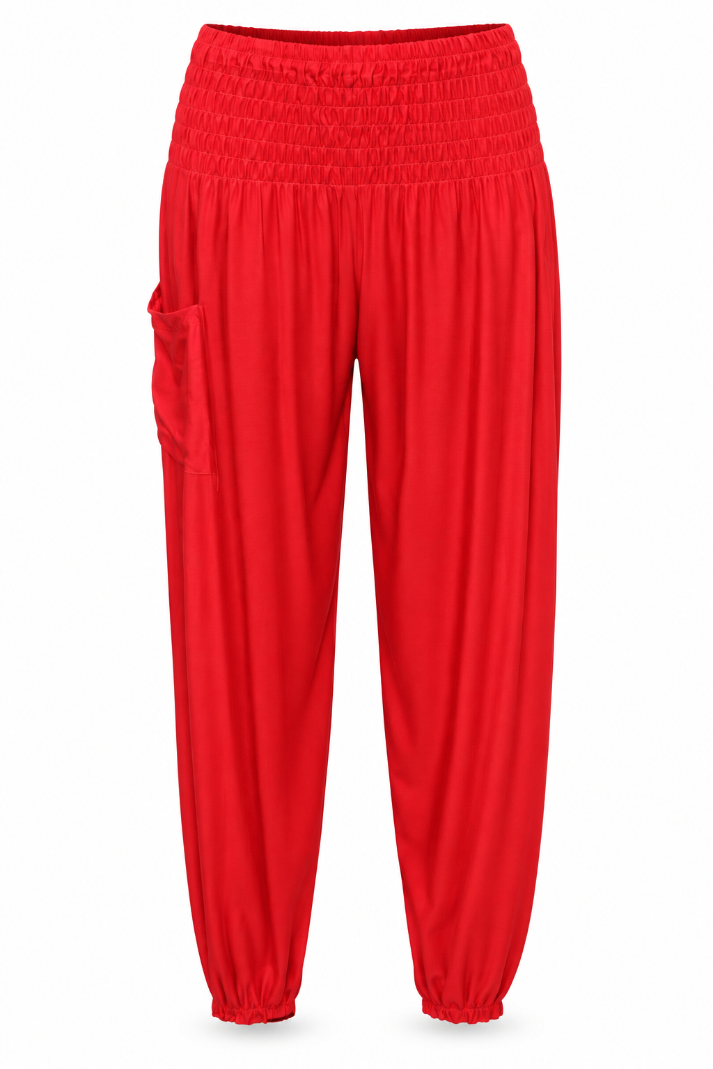 Red Tapered Pants – product view 1