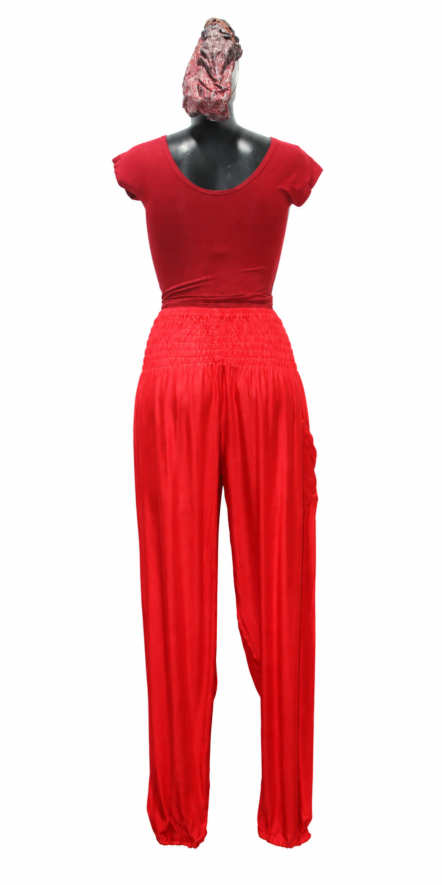 Red Tapered Pants – product view 6