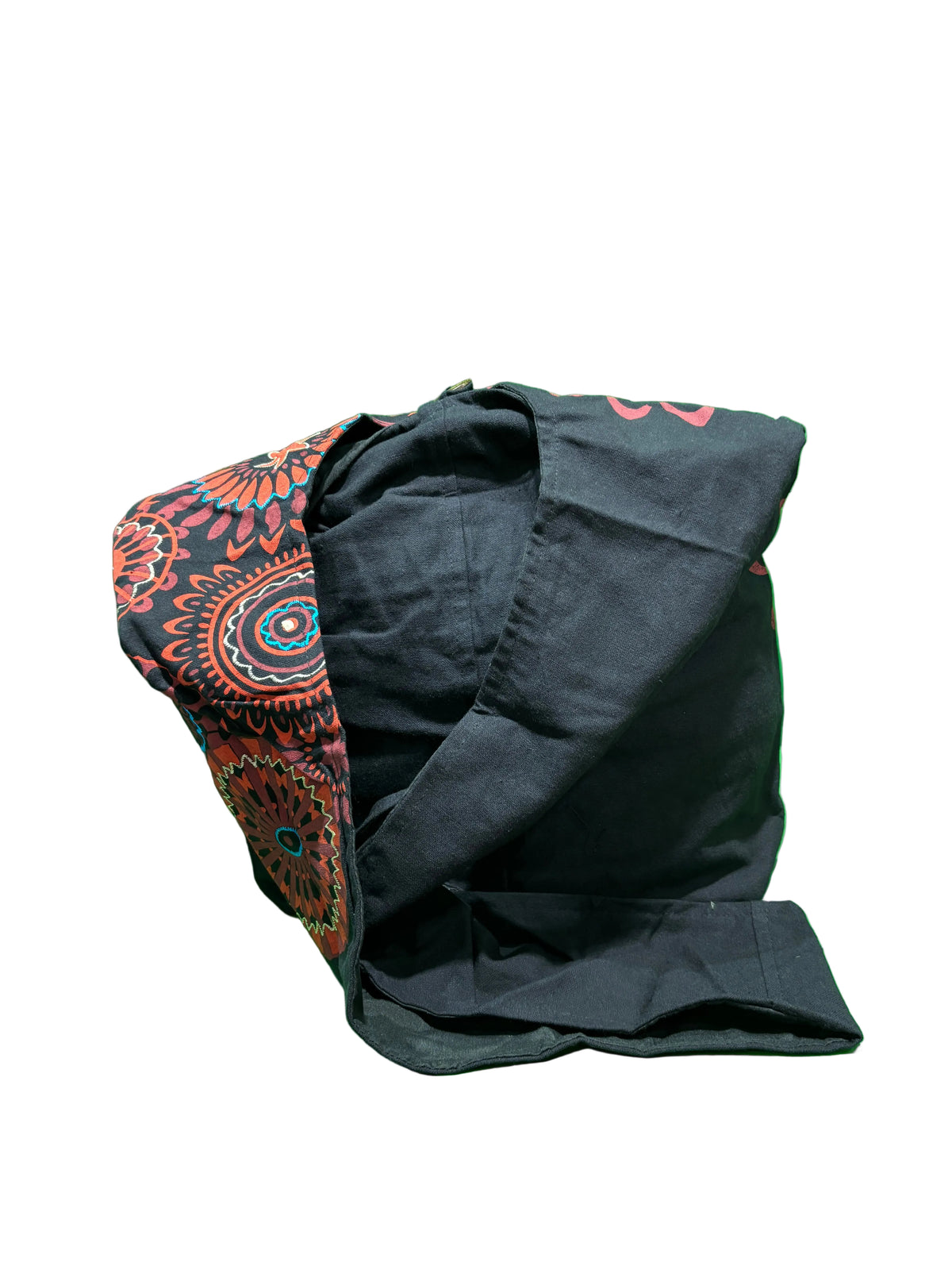 Black brown Mandalas Shoulder Bag