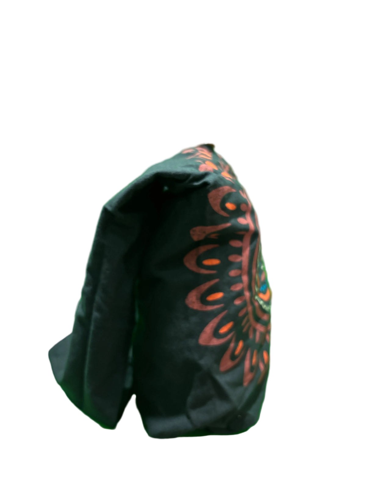 Black brown Mandalas Shoulder Bag